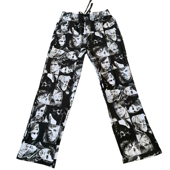 Star Wars A New Hope Collage Unisex Pajama Pants Mens Small 28-30 - Picture 1 of 5